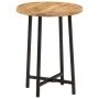 Mesa de centro hierro y madera maciza de mango 35x35x45 cm von , Couchtisch - Ref: Foro24-371970, Preis: 44,70 €, Rabatt: %