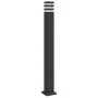 Lámpara de suelo de exterior aluminio negro 110 cm | Foro24.es | Tu tienda online para hogar, jardín y más Foro24.es