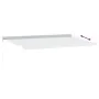 Toldo retráctil aluminio y tela gris antracita y blanco 5x3 m by , Awnings - Ref: Foro24-3216127, Price: 697,29 €, Discount: %