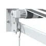 Toldo retráctil aluminio y tela gris antracita y blanco 4,5x3 m de , Toldos - Ref: Foro24-3216106, Precio: 314,13 €, Descuent...