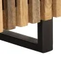 Mesita de noche de madera maciza de mango rugosa 40x34x46 cm | Foro24.es | Tu tienda online para hogar, jardín y más Foro24.es