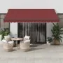 Toldo retráctil automático color burdeos 400x350 cm by , Awnings - Ref: Foro24-3215000, Price: 457,02 €, Discount: %