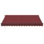 Toldo retráctil automático color burdeos 400x350 cm by , Awnings - Ref: Foro24-3215000, Price: 457,02 €, Discount: %