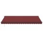 Toldo retráctil automático con LEDs burdeos 500x350 cm by , Awnings - Ref: Foro24-3215009, Price: 701,64 €, Discount: %