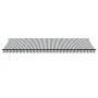 Toldo retráctil automático luz LED antracita blanco 600x350 cm by , Awnings - Ref: Foro24-3215823, Price: 859,41 €, Discount: %