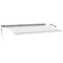 Toldo retráctil automático luz LED antracita blanco 600x350 cm by , Awnings - Ref: Foro24-3215823, Price: 859,41 €, Discount: %