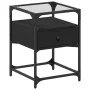 Mesita de noche madera de ingeniería negra 40x40x55 cm von , Nachttische - Ref: Foro24-846074, Preis: 63,33 €, Rabatt: %