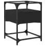 Mesita de noche madera de ingeniería negra 40x40x55 cm von , Nachttische - Ref: Foro24-846074, Preis: 63,33 €, Rabatt: %