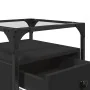 Mesita de noche madera de ingeniería negra 40x40x55 cm von , Nachttische - Ref: Foro24-846074, Preis: 63,33 €, Rabatt: %