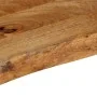 Tablero de mesa borde natural madera maciza mango 100x40x3,8 cm de , Tableros para mesas - Ref: Foro24-370492, Precio: 71,35 ...