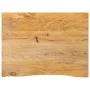 Tablero de mesa borde natural madera maciza mango 90x60x3,8 cm de , Tableros para mesas - Ref: Foro24-370501, Precio: 104,73 ...