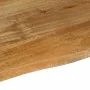 Tablero de mesa borde natural madera maciza mango 90x60x3,8 cm de , Tableros para mesas - Ref: Foro24-370501, Precio: 104,73 ...