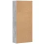 Aparador alto madera de ingeniería gris hormigón 80x35x180 cm von , Schließfächer und Lagerschränke - Ref: Foro24-3276654, Pr...