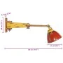 Lámpara de pared 25 W E27 multicolor | Foro24.es | Tu tienda online para hogar, jardín y más Foro24.es