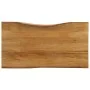Tablero de mesa borde natural madera maciza mango 120x60x2,5 cm de , Tableros para mesas - Ref: Foro24-370768, Precio: 88,58 ...