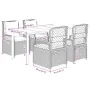 Set comedor de jardín 5 pzas con cojines ratán sintético beige von , Gartensets - Ref: Foro24-3263023, Preis: 565,07 €, Rabat...