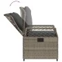 Set comedor de jardín 5 piezas con cojines ratán sintético gris von , Gartensets - Ref: Foro24-3262988, Preis: 563,78 €, Raba...