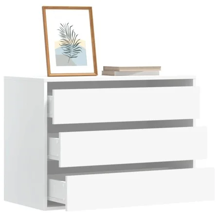 Cajonera de esquina madera de ingeniería blanca 80x41x58 cm de , Cajoneras - Ref: Foro24-852852, Precio: 142,51 €, Descuento: %