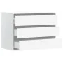 Cajonera de esquina madera de ingeniería blanca 80x41x58 cm de , Cajoneras - Ref: Foro24-852852, Precio: 142,51 €, Descuento: %