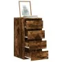 Cajonera de esquina madera ingeniería roble ahumado 40x41x76 cm by , Drawers - Ref: Foro24-852865, Price: 92,14 €, Discount: %