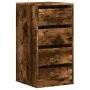 Cajonera de esquina madera ingeniería roble ahumado 40x41x76 cm by , Drawers - Ref: Foro24-852865, Price: 92,14 €, Discount: %