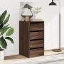 Cajonera de esquina madera ingeniería marrón roble 40x41x76 cm von , Schubladen - Ref: Foro24-852867, Preis: 95,00 €, Rabatt: %