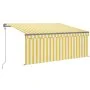 Toldo automático persiana LED sensor viento amarillo 3,5x2,5 m von , Markisen - Ref: Foro24-3069413, Preis: 484,69 €, Rabatt: %