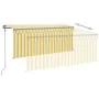 Toldo automático persiana LED sensor viento amarillo 3,5x2,5 m von , Markisen - Ref: Foro24-3069413, Preis: 484,69 €, Rabatt: %