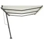 Toldo de pie automático crema 600x350 cm by , Awnings - Ref: Foro24-3069887, Price: 834,20 €, Discount: %