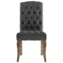 Sillas de comedor 6 unidades tela con apariencia de lino gris by , dining chairs - Ref: Foro24-3309174, Price: 747,15 €, Disc...