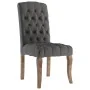 Sillas de comedor 6 unidades tela con apariencia de lino gris by , dining chairs - Ref: Foro24-3309174, Price: 747,15 €, Disc...