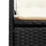 Set de mesa y sillas de jardín y cojines 11 pzas ratán PE negro by , Garden sets - Ref: Foro24-3277233, Price: 1,00 €, Discou...