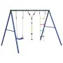 Juego de columpios de exterior con escalera y cuerda de discos by , Swings and play structures - Ref: Foro24-3283595, Price: ...
