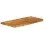 Tablero de mesa borde natural madera maciza mango 90x20x2,5 cm by , Table tops - Ref: Foro24-370515, Price: 33,44 €, Discount: %