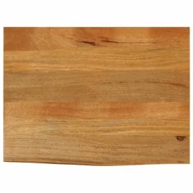 Tablero de mesa borde natural madera maciza mango 70x60x3,8 cm by , Table tops - Ref: Foro24-370595, Price: 69,73 €, Discount: %