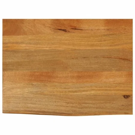 Tablero de mesa borde natural madera maciza mango 70x60x3,8 cm by , Table tops - Ref: Foro24-370595, Price: 69,73 €, Discount: %