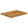 Tablero de mesa borde natural madera maciza mango 70x60x3,8 cm by , Table tops - Ref: Foro24-370595, Price: 69,73 €, Discount: %