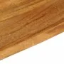 Tablero de mesa borde natural madera maciza mango 70x60x3,8 cm by , Table tops - Ref: Foro24-370595, Price: 69,73 €, Discount: %
