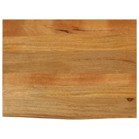 Tablero de mesa borde natural madera maciza mango 90x60x3,8 cm by , Table tops - Ref: Foro24-370597, Price: 98,31 €, Discount: %