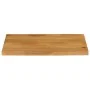 Tablero de mesa borde natural madera maciza mango 90x60x3,8 cm by , Table tops - Ref: Foro24-370597, Price: 98,31 €, Discount: %