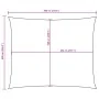Toldo de vela rectangular tela Oxford color crema 6x7 m | Foro24.es | Tu tienda online para hogar, jardín y más Foro24.es