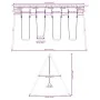 Juego de columpios de exterior con 4 columpios by , Swings and play structures - Ref: Foro24-3283607, Price: 173,99 €, Discou...
