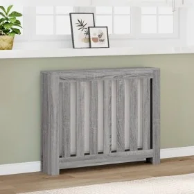 Cubierta de radiador madera ingeniería gris