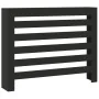 Cubierta de radiador madera de ingeniería negro 104x20x82 cm by , Accessories for heating radiators - Ref: Foro24-852691, Pri...