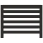 Cubierta de radiador madera de ingeniería negro 104x20x82 cm by , Accessories for heating radiators - Ref: Foro24-852691, Pri...