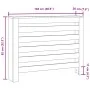 Cubierta de radiador madera de ingeniería negro 104x20x82 cm by , Accessories for heating radiators - Ref: Foro24-852691, Pri...