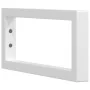 Soportes estante de lavabo 2 uds rectangular acero blanco by , Supports and crossbars - Ref: Foro24-4007263, Price: 32,90 €, ...