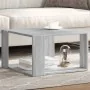 Mesa de centro madera de ingeniería gris Sonoma 51,5x51,5x30 cm de , Mesas de centro - Ref: Foro24-848141, Precio: 44,01 €, D...