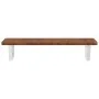 Estante de lavabo de pared de acero y madera maciza de roble von , Badezimmerwaschtische - Ref: Foro24-3302346, Preis: 77,90 ...