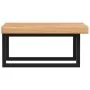 Estante de lavabo de pared de acero y madera maciza de roble by , bathroom vanities - Ref: Foro24-3302409, Price: 94,54 €, Di...